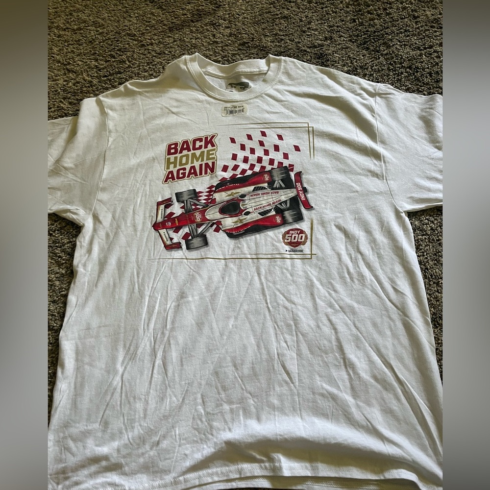 108th Indy 500 Event T-Shirt size XL NWT